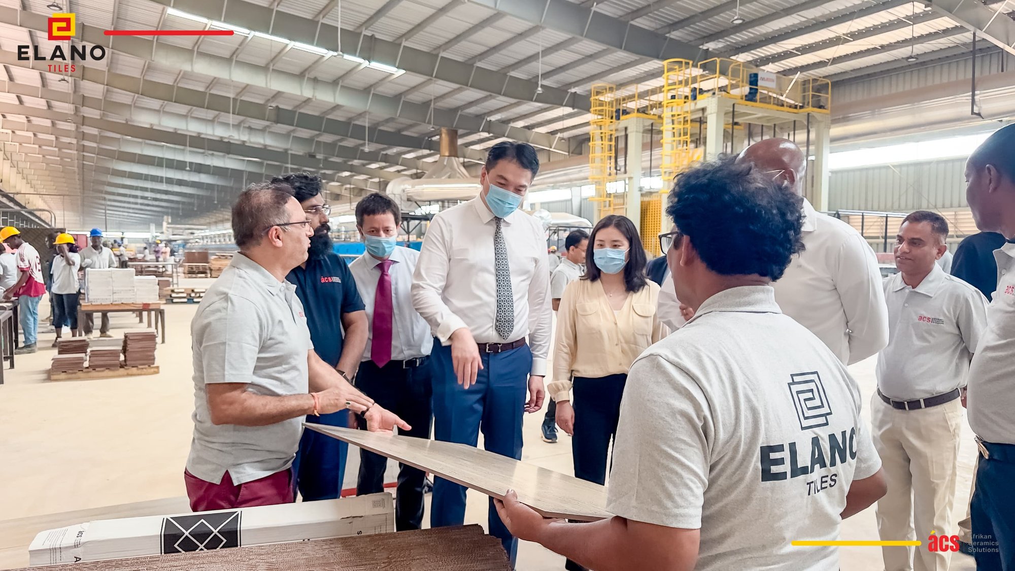 Visite ACS — Usine de Carreaux GDIZ — Photographie par Thobix Eclou (3/6)