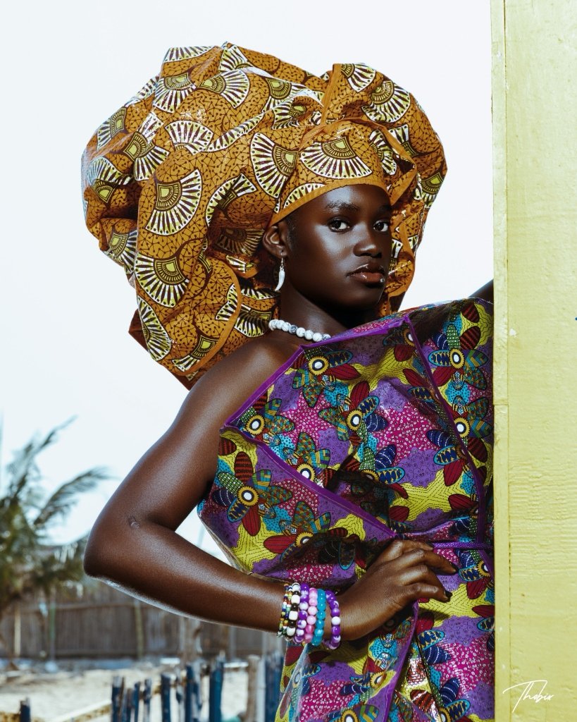 L'Or Solaire — Wax & Haute Couture — Photographie par Thobix Eclou