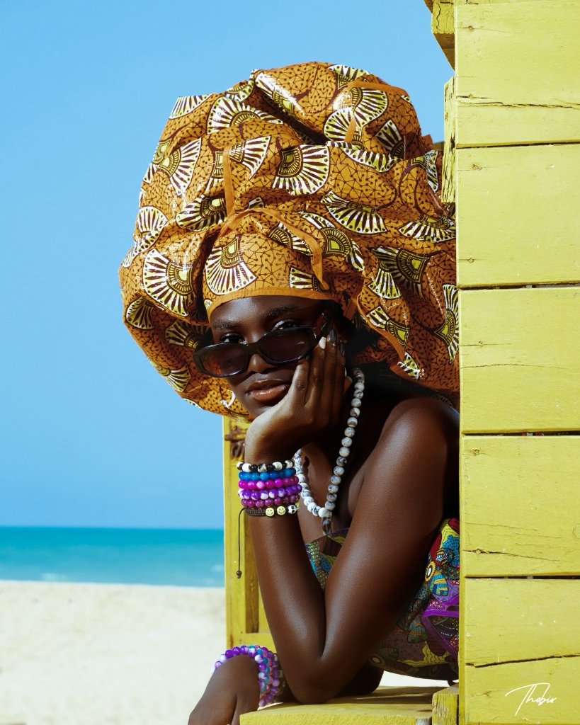 L'Or Solaire — Wax & Haute Couture — Photographie par Thobix Eclou (4/9)
