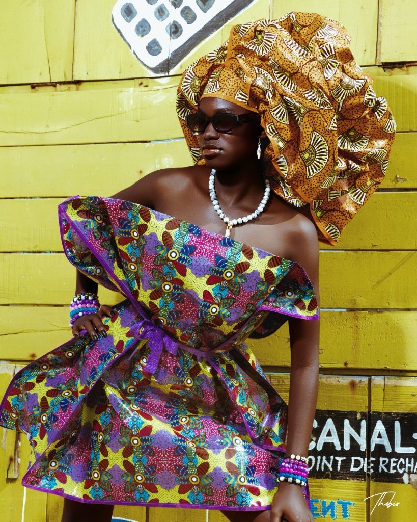 L'Or Solaire — Wax & Haute Couture — Photographie par Thobix Eclou (6/9)
