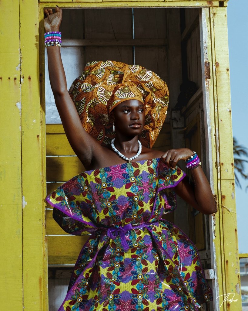 L'Or Solaire — Wax & Haute Couture — Photographie par Thobix Eclou (7/9)